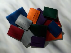 Чехол для карточек Shall Simple, серый — изображение 7