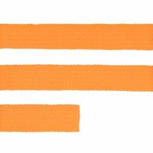 Плоский шнур Cord XL, оранжевый неон, 180 см — изображение 2