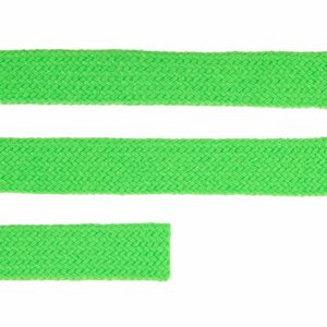 Плоский шнур Cord XL, зеленый неон, 180 см — изображение 2