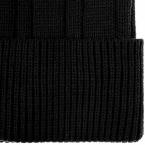 Шапка Knit Beat, черная — изображение 3