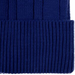 Шапка Knit Beat, темно-синяя — изображение 3