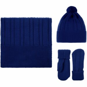 Шапка Knit Beat, темно-синяя — изображение 4