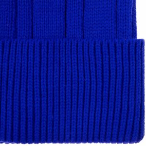 Шапка Knit Beat, синяя — изображение 3