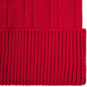 Шапка Knit Beat, красная — изображение 3