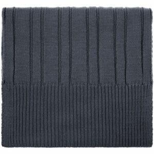 Шарф Knit Beat, серый (графит) — изображение 2