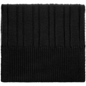 Шарф Knit Beat, черный — изображение 2