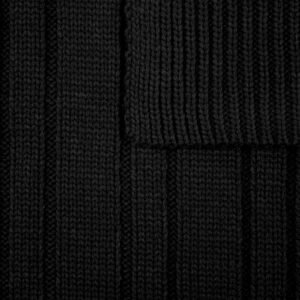 Шарф Knit Beat, черный — изображение 4