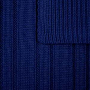 Шарф Knit Beat, темно-синий — изображение 4