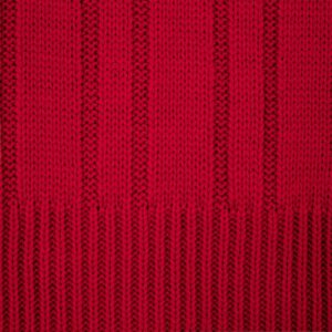 Шарф Knit Beat, красный — изображение 3