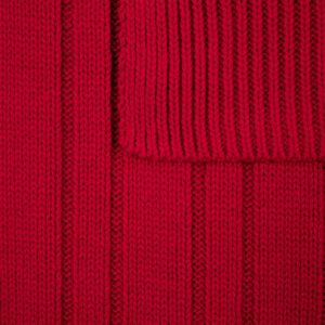 Шарф Knit Beat, красный — изображение 4