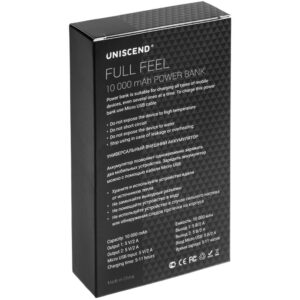 Внешний аккумулятор Uniscend Full Feel 10000 мАч с индикатором, белый — изображение 11