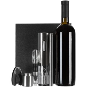 Винный набор Wine Diesel, серебристый