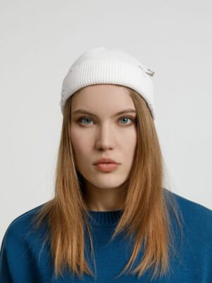 Шапка Pricker, белая — изображение 10