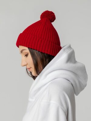 Шапка Nordvik, красная — изображение 5