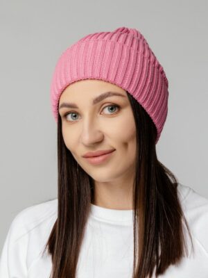 Шапка Yong, розовая — изображение 4