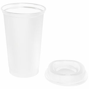 Стакан с крышкой Color Cap White, белый — изображение 2