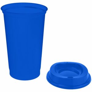 Стакан с крышкой Color Cap, синий — изображение 2