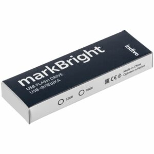 Флешка markBright с синей подсветкой, 32 Гб — изображение 9