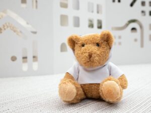 Мягкая игрушка «Мишка Cuddleton» в белом худи — изображение 7