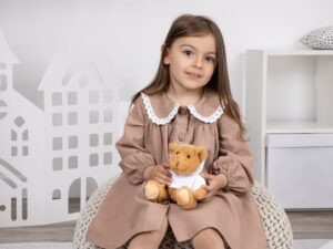 Мягкая игрушка «Мишка Cuddleton» в белом худи — изображение 8