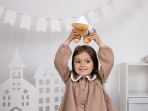 Мягкая игрушка «Мишка Cuddleton» в белом худи — изображение 9