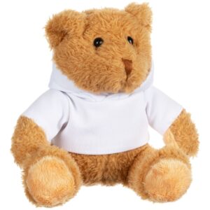 Мягкая игрушка «Мишка Cuddleton» в белом худи — изображение 4
