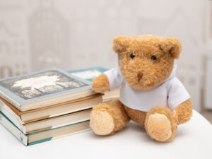 Мягкая игрушка «Мишка Cuddleton» в белом худи — изображение 6