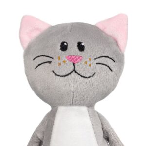 Мягкая игрушка Beastie Toys, котик с белым шарфом — изображение 3