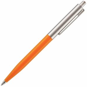 Ручка шариковая Senator Point Metal, ver.2, оранжевая — изображение 3