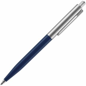 Ручка шариковая Senator Point Metal, ver.2, темно-синяя — изображение 4