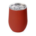 Термокружка Vacuum mug C1, soft touch, 370мл, красный