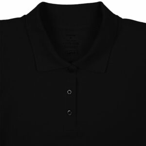 Рубашка поло женская Virma Lady, черная — изображение 3