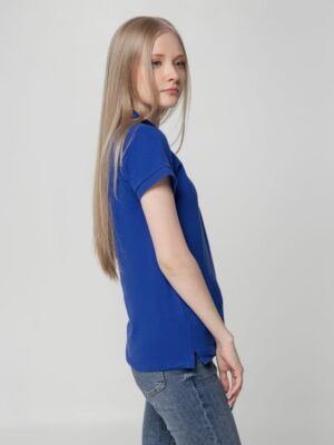 Рубашка поло женская Virma Lady, ярко-синяя — изображение 6