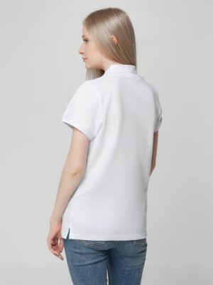Рубашка поло женская Virma Lady, белая — изображение 7