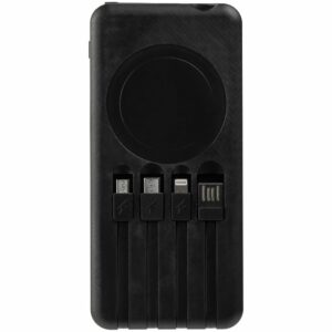 Аккумулятор с беспроводной зарядкой Holiday Maker Wireless, 10000 мАч, синий — изображение 3