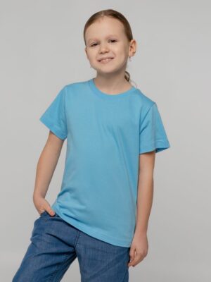 Футболка детская T-Bolka Kids, голубая — изображение 5