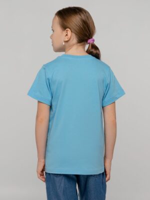 Футболка детская T-Bolka Kids, голубая — изображение 6
