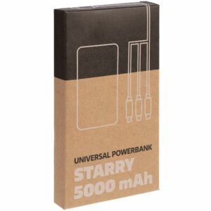 Аккумулятор Uniscend Starry с подсветкой, 5000 мАч, синий — изображение 5