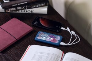Аккумулятор Uniscend Starry с подсветкой, 5000 мАч, синий — изображение 6