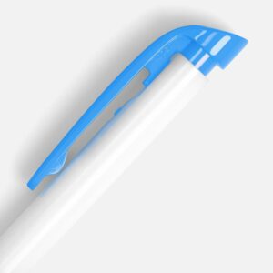 Ручка шариковая Favorite, белая с голубым — изображение 3