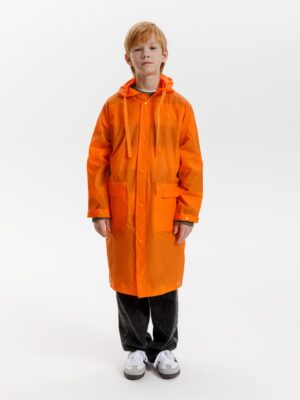 Дождевик детский RainDrop Kids, оранжевый — изображение 9