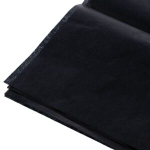 Декоративная упаковочная бумага Tissue, черная — изображение 3