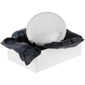 Декоративная упаковочная бумага Tissue, черная — изображение 4