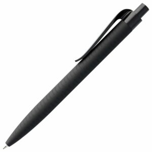 Ручка шариковая Prodir QS03 PRP Tyre Soft Touch, черная — изображение 2