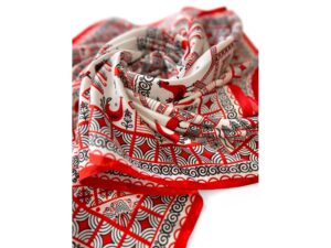 Платок Мезенская роспись — изображение 5