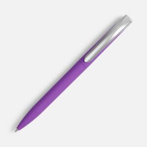 Ручка шариковая Pin Soft Touch, фиолетовая — изображение 2