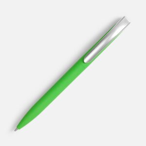 Ручка шариковая Pin Soft Touch, зеленая — изображение 2