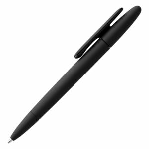 Ручка шариковая Prodir DS5 TRR-P Soft Touch, черная — изображение 2