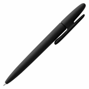 Ручка шариковая Prodir DS5 TRR-P Soft Touch, черная — изображение 3