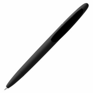 Ручка шариковая Prodir DS5 TRR-P Soft Touch, черная — изображение 4